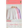 Toddler Kids Half High Neck Long Sleeve Solid Casual Thermal T Shirt Top