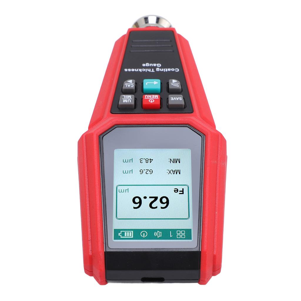 Coating Thickness Gauge Digital Car Paint Tester High Accuracy Automatic Meter HT616