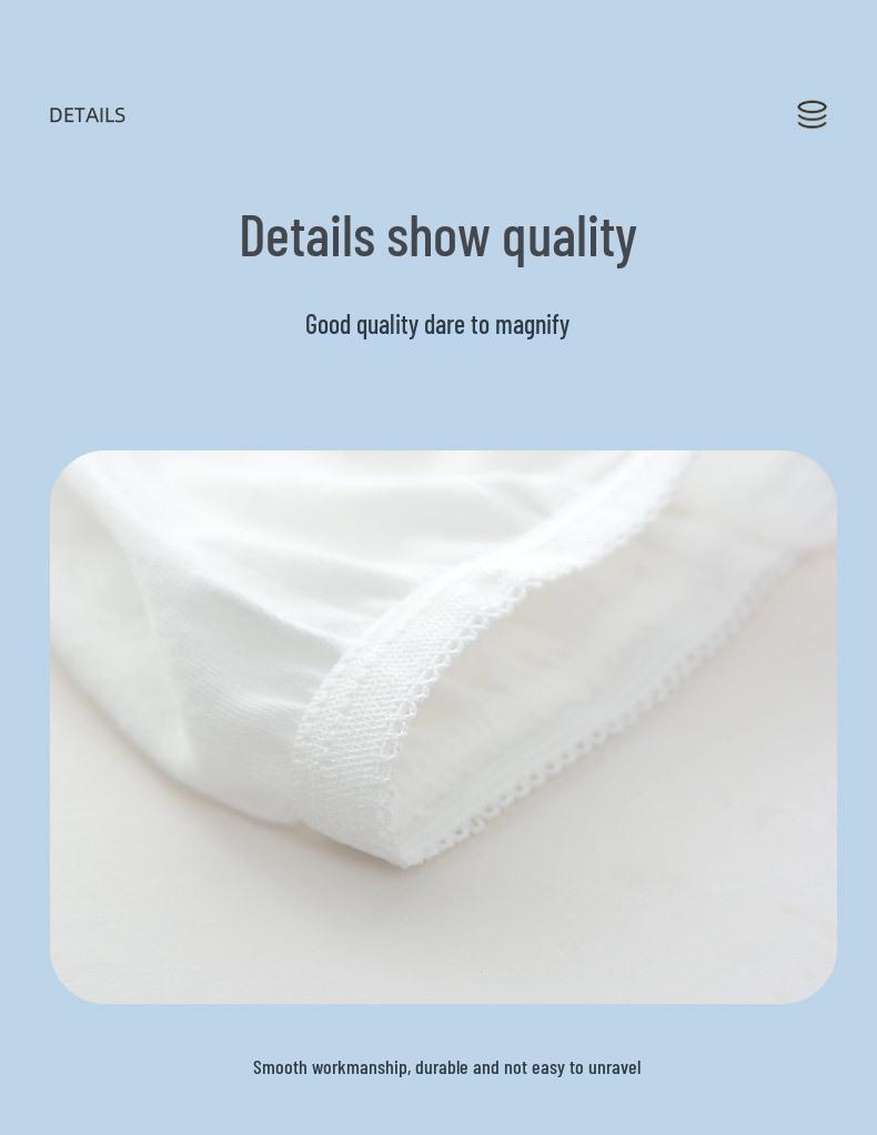 Jieliya Unisex Disposable Cotton Underwear - Travel & Daily Use, Wash-Free, Suitable for Pregnant and Postpartum Women