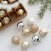 25Pcs/set Handmade Glass Christmas Balls DIY Xmas Tree Ornaments  Accessories Gift