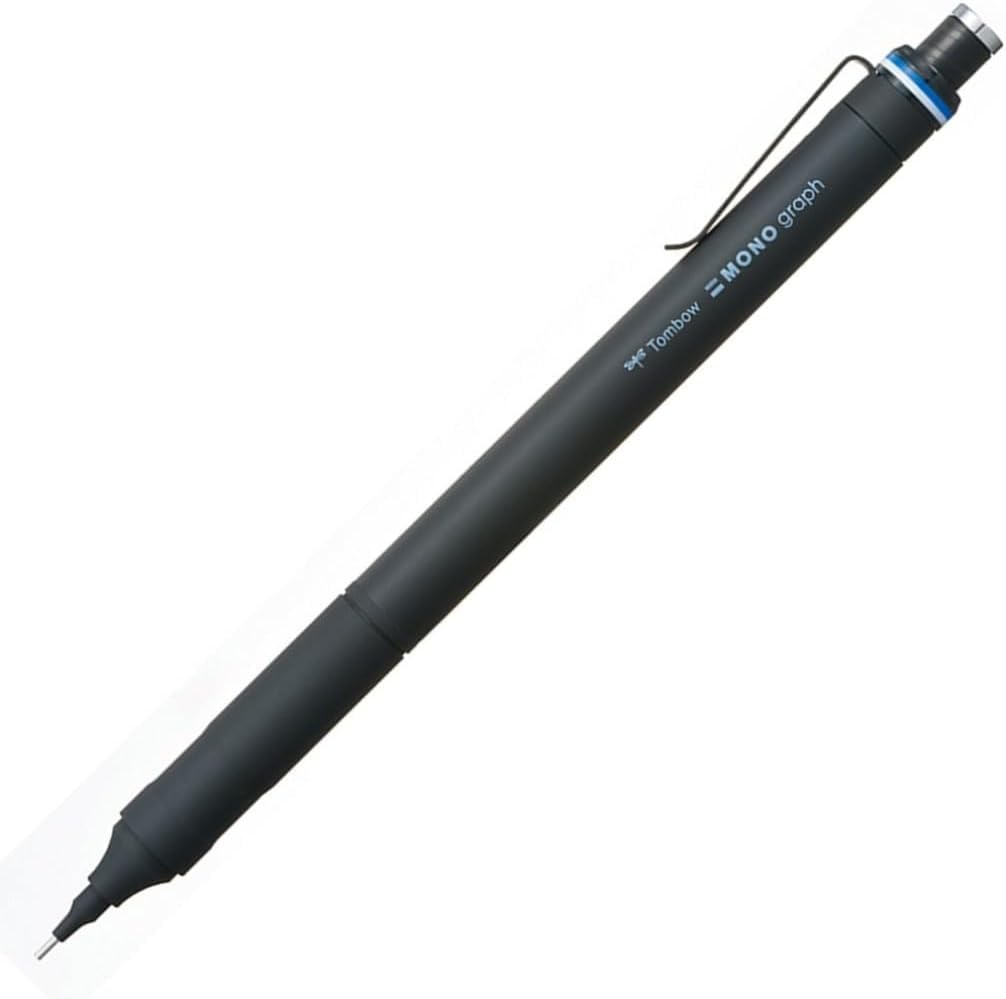 Tombow Mechanical MONO Mono Graph Fine Field of Low Center of Pencil, 0.3mm (Wide View, Gravity), Black, DPA-111B