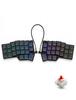 YIVU CORNE V4 Wired Split Mechanical Orthogonal Ergonomics Key Custom RGB Gaming Linear Switches for a Smooth Feel Keyboard, 40% Layout, 36 Support,