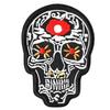 European And American Locomotive Punk Style Cloth Sticker Skull Ghost Head Shoes And Hats Bag Clothing Accessories Handmade Diy Embroidery Patch