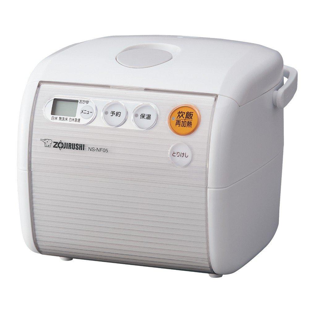 

Рисоварка ZOJIRUSHI Мікрокомп ютер типу 3GO (450 гр) NS-NF05-WA (Білий)