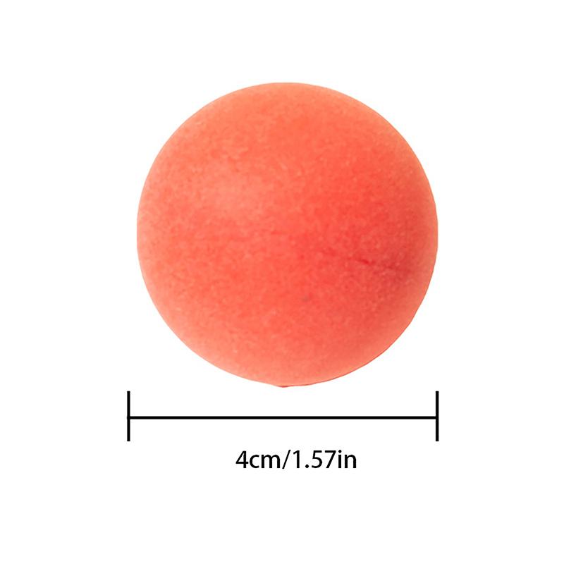 50Pcs/Pack 40Mm Table Tennis Balls Frosted Ping Pong Ball Portable Bright Color Rust Resistant Table Tennis Ball For Practice