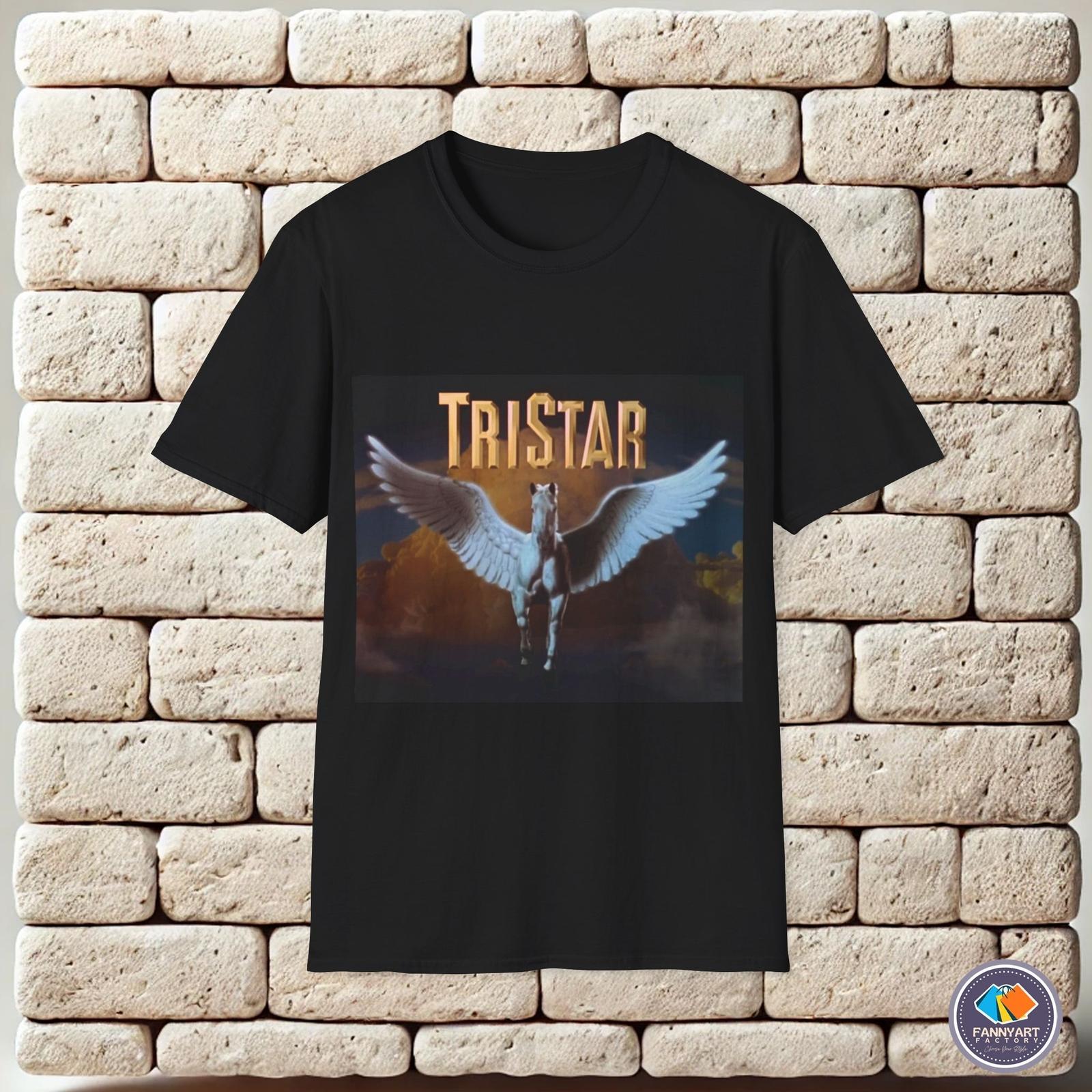 Унисекс Футболка с Логотипом Киностудии TriStar Pictures XXL