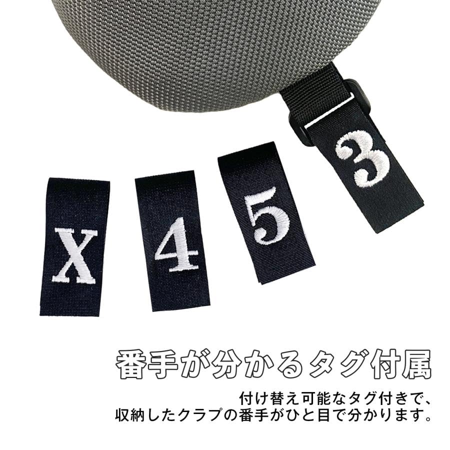 Waterproof Golf Headcover Set for and UT Fits 440cc and 460cc Solid Nylon 1 Black UT Driver, Wood, Utility, Clubs, Drivers, (Includes Club)