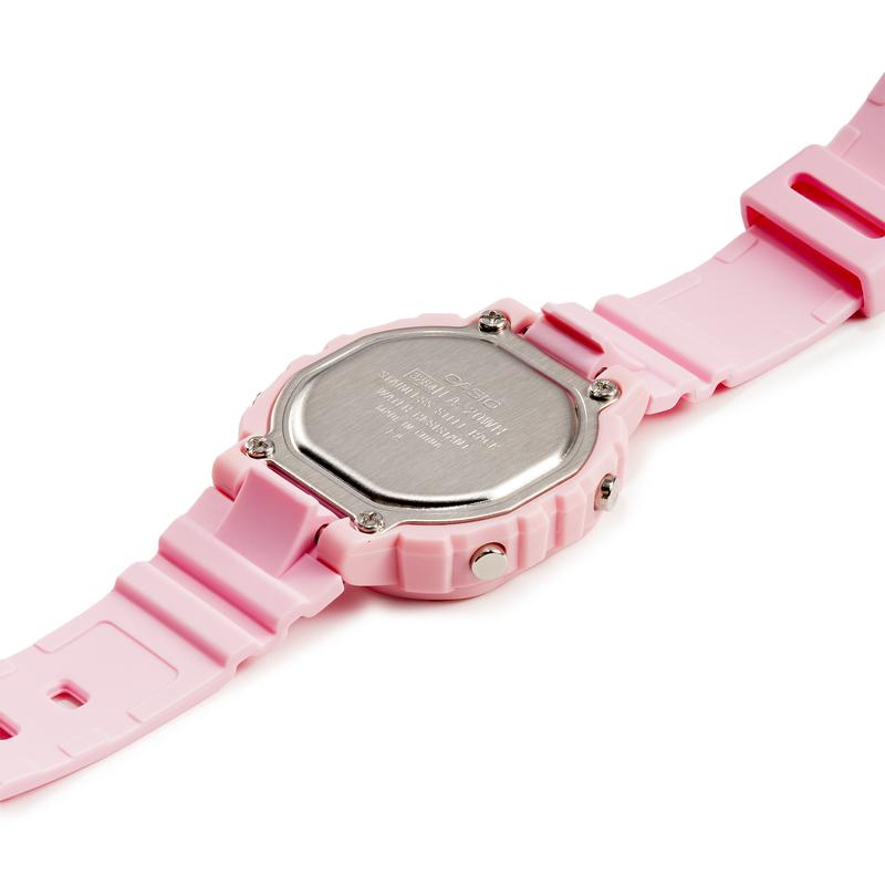 Casio DIGITAL Series-square, Simple, Feminine, Small Square, Quartz Movement, Resin Strap, Japanese and Korean Watch, Women's Watch, Gray LA-20WH-4A1
