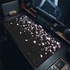 Mauspad Gaming Grüne Blume Gras Ästhetik Mauspads XXL Tastatur Erweiterte Fläche Sakura Teppich Großes Gummi-PC Anime Mauspad