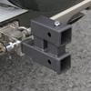 Two Position Hitch Extension Adapter Professional Mounting Hardware Easy Using Portable
