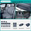 NIO ES8 Front & Rear Trunk Mat: Full-Coverage Leather Protection for 26 Models