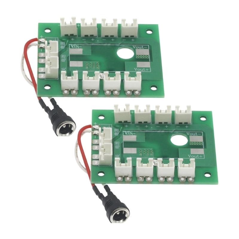 5,5x2,1mm auf XH2,54 Erweiterbares Stromverteilerboard Mit Parallelschaltungsdesign Für Elektronikprojekte