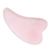 Natural Rose Quartz Scrapping Plate Health Healing Care Massage Stone