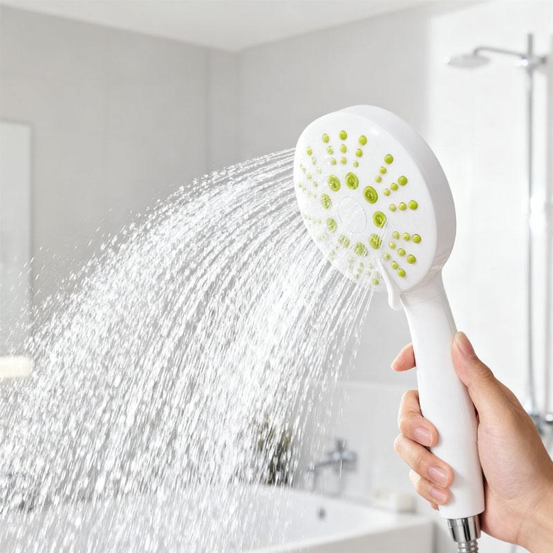Shower Set High Pressure Handheld Shower Head Showerhead Single Function Shower Sprinkler Head Spray Nozzle Bathroom Accessories