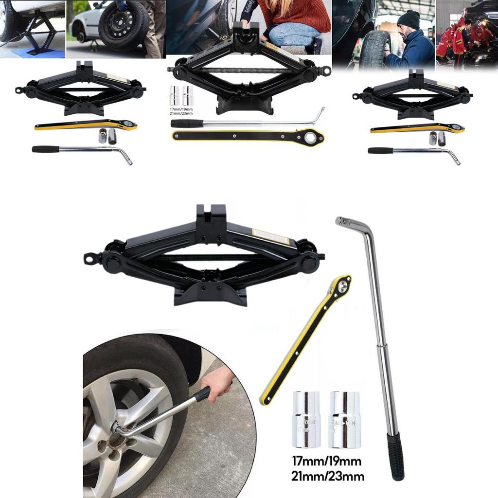 Portable And Sturdy 2.5 Ton Hydraulic Car Jack For Effortless Tire Replacement