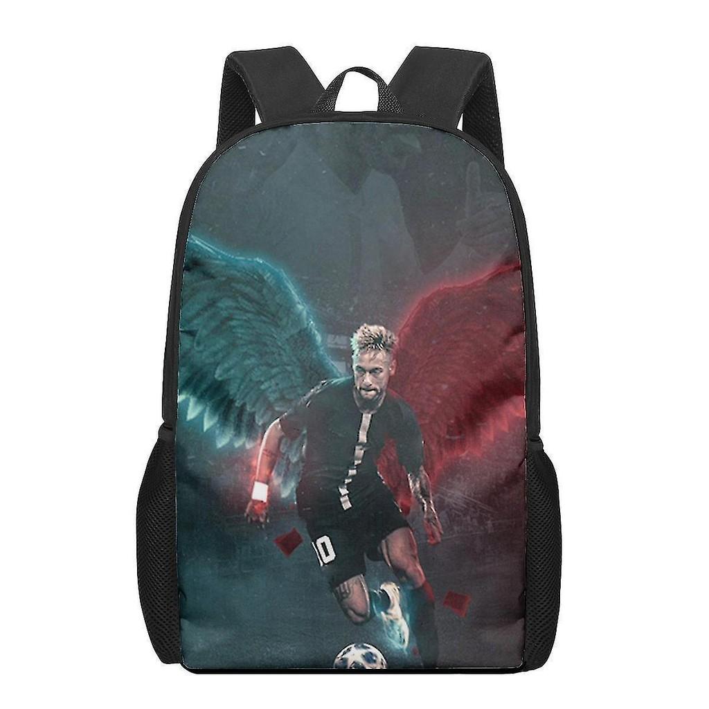 Themed Messi Sports Student Backpack Breathable Fabric For Education Elementary