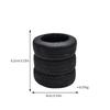 Tire-Shaped Desktop Organizer Multifunctional Desk Storage Ornament Makeup Brush Holder  Car Lovers