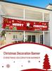Letter Banner Decoration for Festive Party Atmosphere - Christmas & Birthday Hanging Ornament Pull Flag