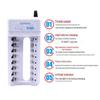 8-Slot Double Capacity NiMH/NiCd 1.2V Battery Charger B108