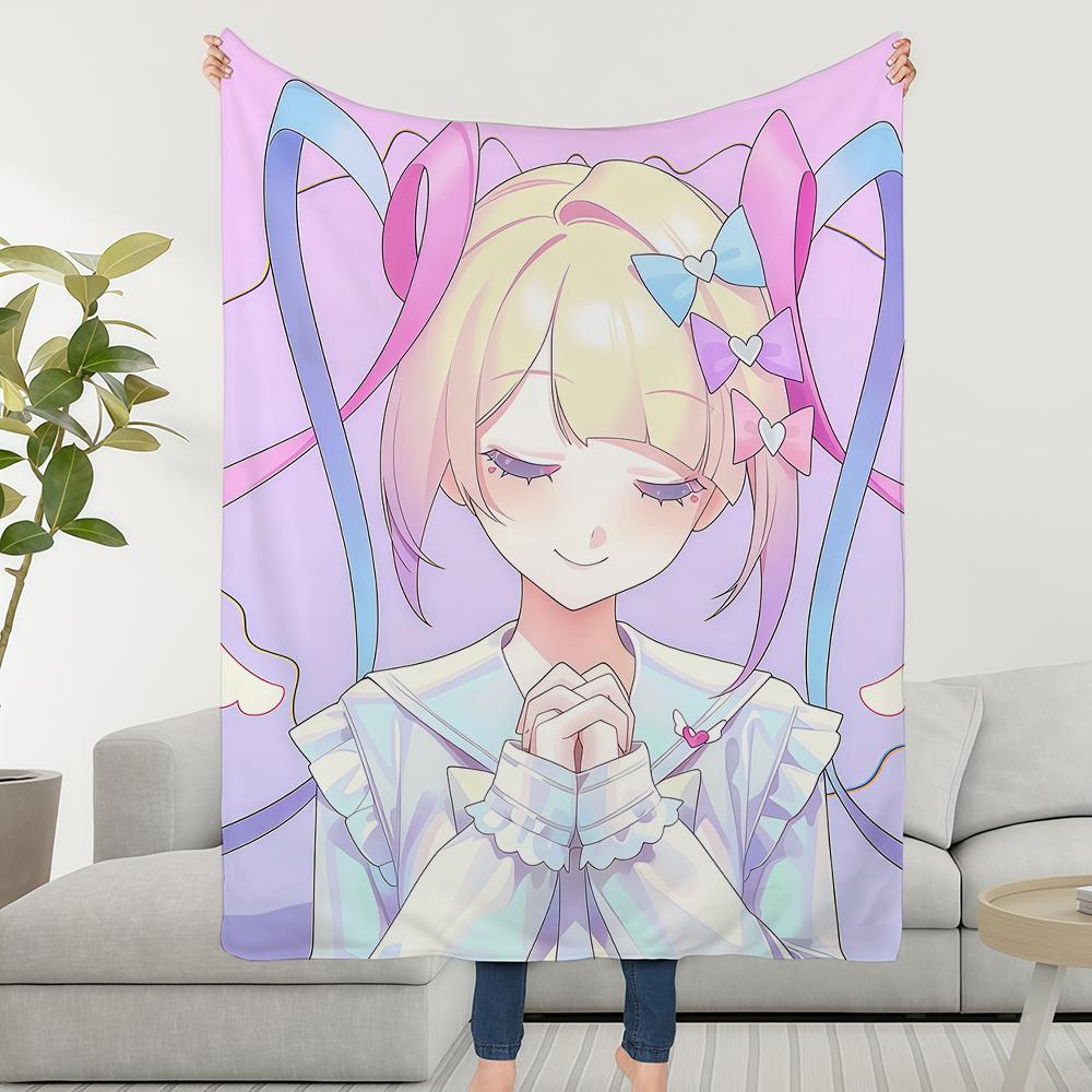 Game Girls Needy Streamer Overload Blanket Soft Warm Furry Throw Super Kids Toys Bed Sofa Car Cradle