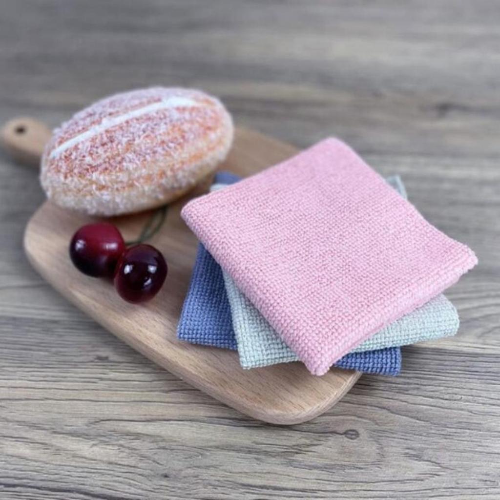 Box Absorbent Microfiber Kitchen Cleaning Towel Non-stick Dish Cloth Rags Napkins Tableware Home Cleaning Towels