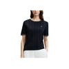 Fila Fashion Casual Simple Short Sleeve T-Shirt Women Tops Legendary-Blue F11W431404F-NV