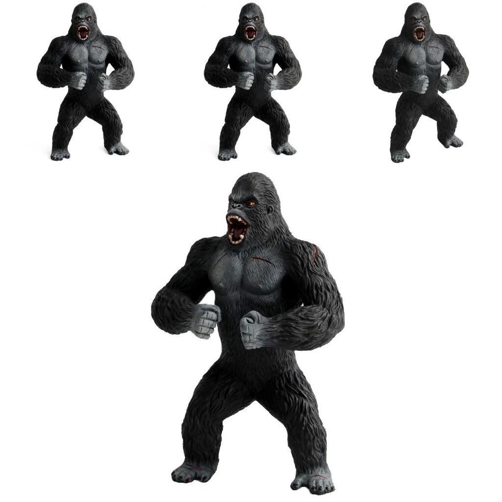 Vividly Realistic King Kong Skull Island Action Gorilla Collectible Figurine For Kids