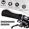 1 Pair Bicycle Handlebar Grip Shock Ergonomic Lockable MTB Mountain Bike Grips Cycling Accessories Bicycle Parts