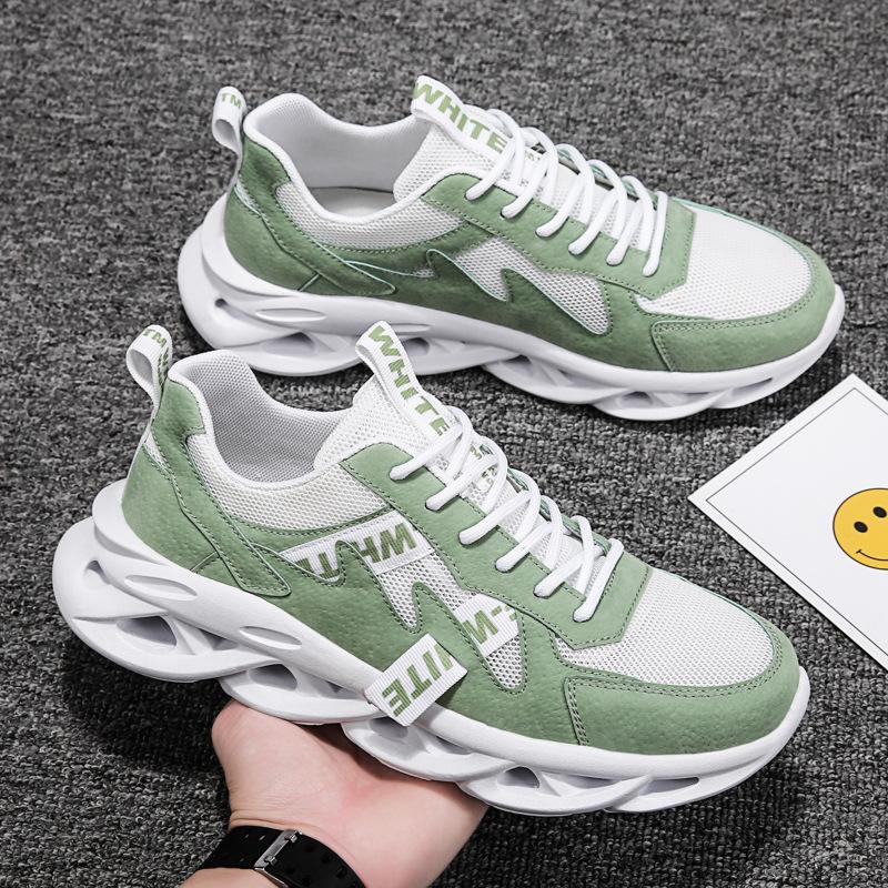 

Summer new men s casual shoes fashion breathable mesh shoes platform shoes sports running shoes 44
