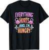 Alles tut weh Ich habe Hunger Lustiges Workout Damen Herren 0CT8LY T-Shirt
