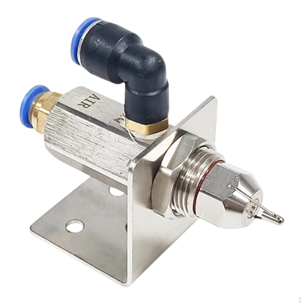 Stainless Steel Atomization Nozzle Air Atomizer Spray Compact Dry Fog Mist Atomizing for