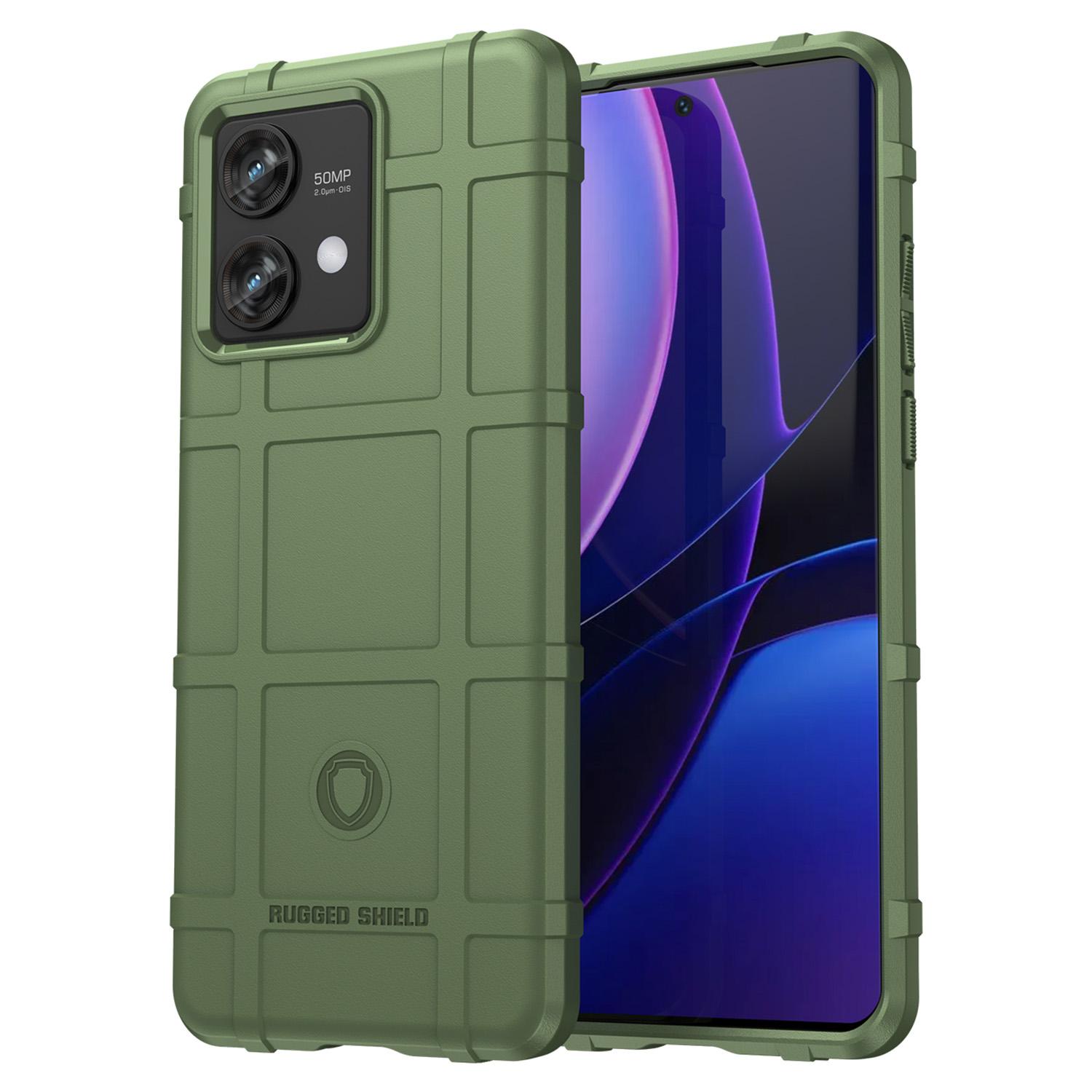 

Для Motorola Edge 40 Neo 5G Чохол Квадратна сітка Текстура ТПУ Чохол для мобільного телефону Green