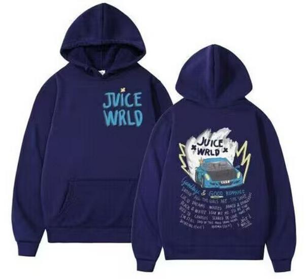 JuiceWrld Rap Unisex Loose Hoodie Sweatshirt 2024