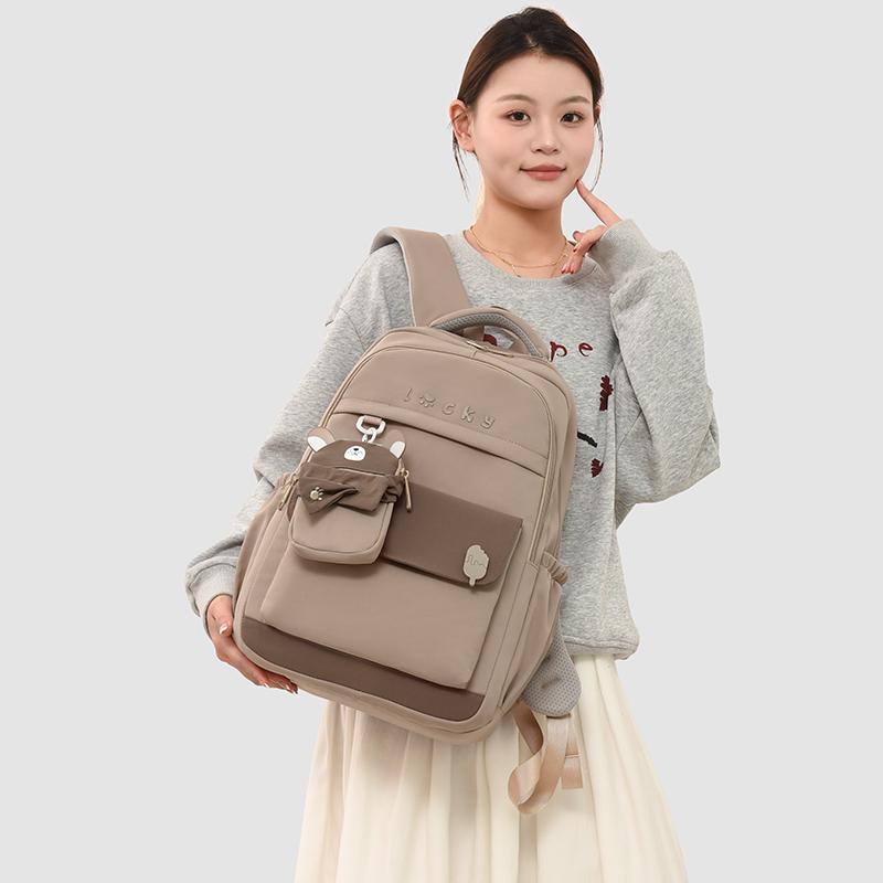 Cartoon Backpack Large Capacity Junior Senior High School Student Schoolbag