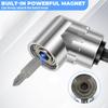 105° Right Angle Drill Adapter CrV Steel Magnetic Bit Holder Drill Bit for Tight Spaces 1/4" Impact Cordless Driver Accessories