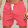 Men's Casual Shorts Solid Color Simple Waterproof Beach Shorts Men’s Pants