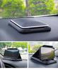 Carbon Fiber Silicone Car Phone Holder for Dashboard and Navigation