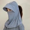 Breathable Visor Cap with Shawl Pullover Cap New Summer Cap  Unisex