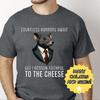 Funny Rat Shirt Faithful To The Cheese Joke T-Shirt Gift Rat Lover Shirt Silly Animal Graphic Top Unisex Cotton Tee Cute Gift for Him Her