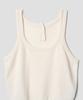 TTUDEMENT Two-Way Knit Bustier Ivory