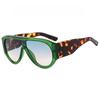 Oversized One-piece Retro Women's Fashion Sunglasses New Ins Trend Cool Suitable for Street Party Accessories