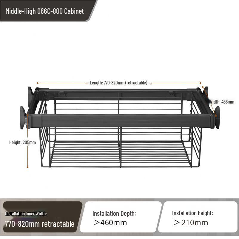 Étagère télescopique extensible pour rangement de pantalons dans une armoire