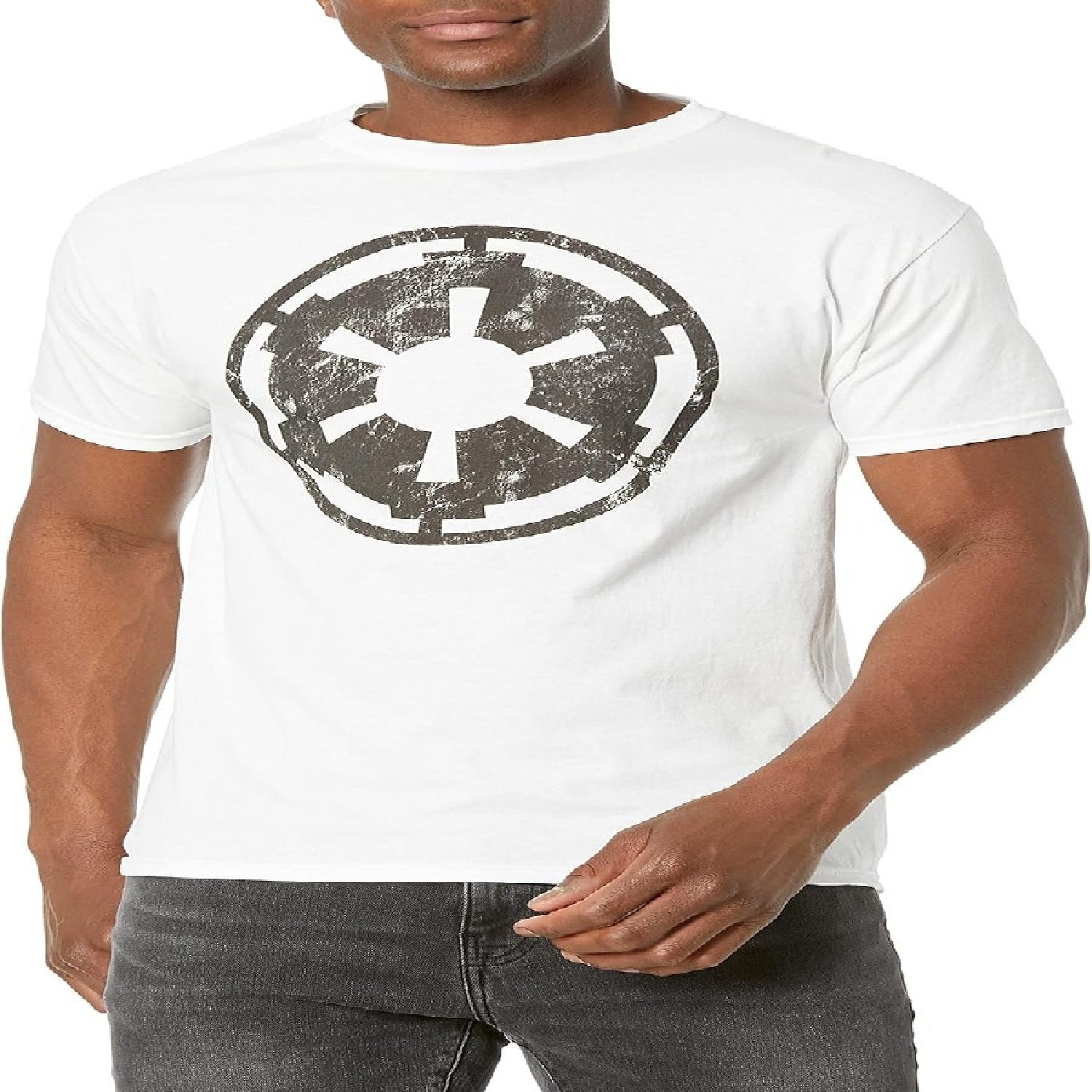 Футболка для молодых мужчин Звездные Войны Эмблема Империи S