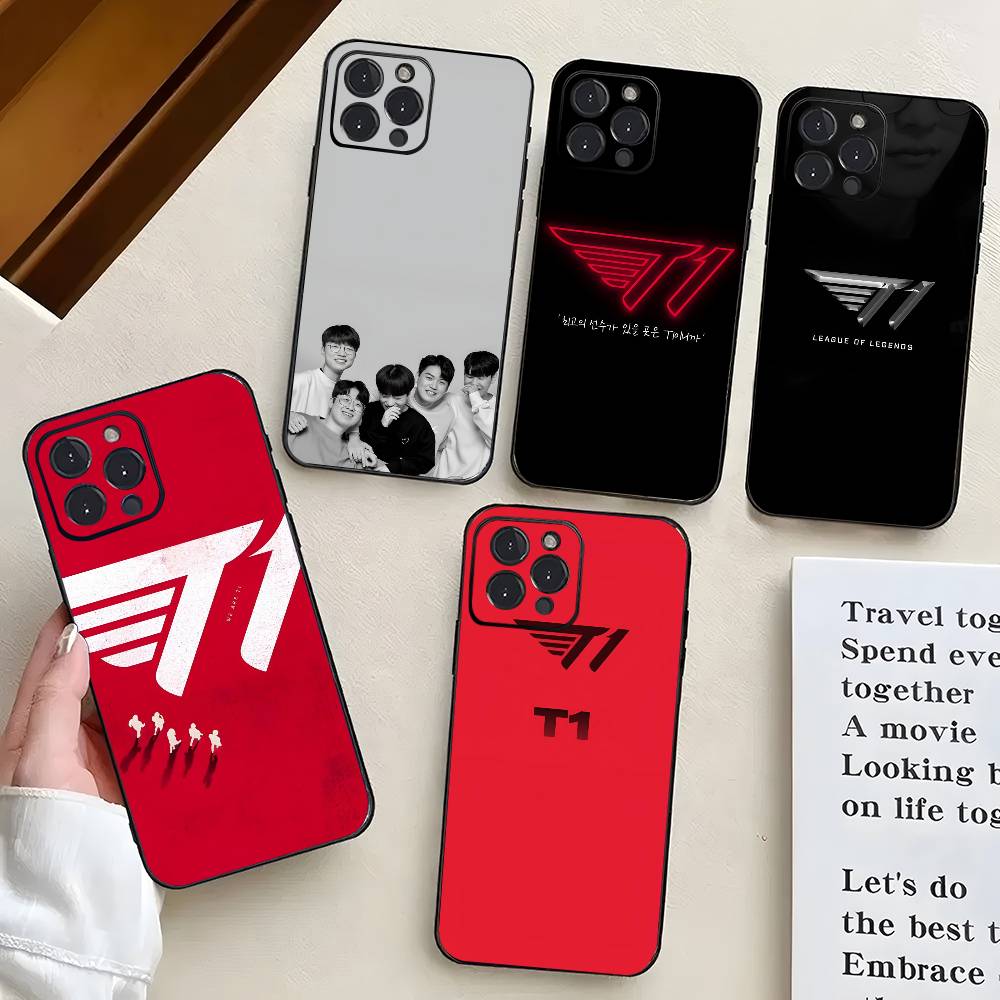 T1 Team Lck Faker For Iphone 17 Air 16 Pro Max 15 14 13 Full Cover Anti-Shock MagSafe Cover