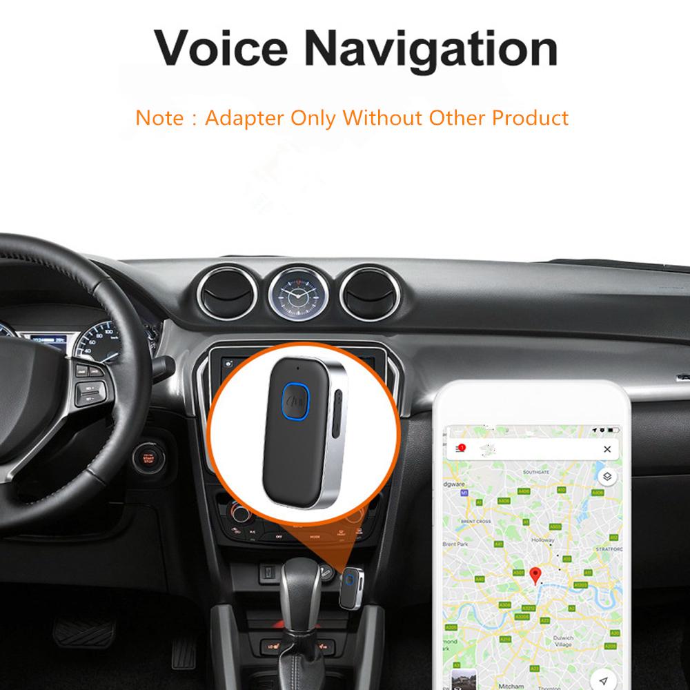 Bluetooth 5.0 Receiver for Car, Noise Cancelling Bluetooth AUX Adapter
