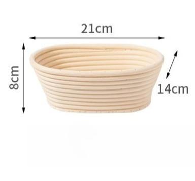 1pc Natural Bread Banneton Proofing Basket