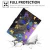 For Samsung Galaxy Tab A7 Lite 8.7-inch T220/T225 Tablet Case Pattern Printing Card Slot Leather Cover
