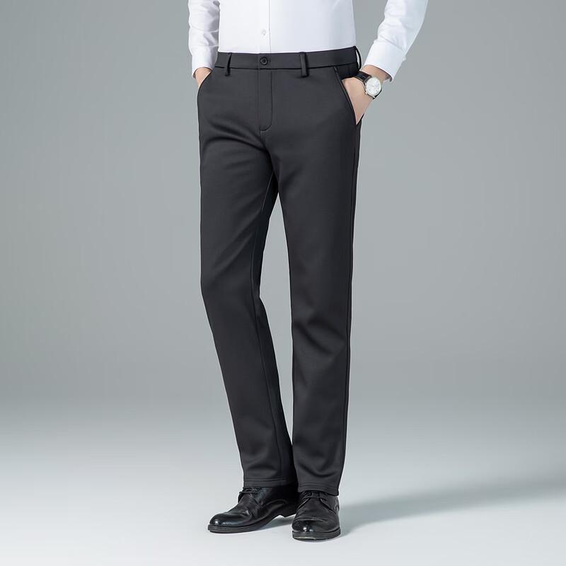 Langsha Men's 2026 Autumn Anti-Wrinkle Loose Straight Casual Pants