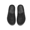 Anta Chinelo Hela Confortável Fashion Simples Antidesgaste Anti-Odor de Bico Fechado Chinelos Masculinos Preto 112531801-2