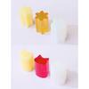 Pyramid Pillar Candle Molds for DIY Candle Gypsum Ornament Christmas Gift, Pillar Candle Molds